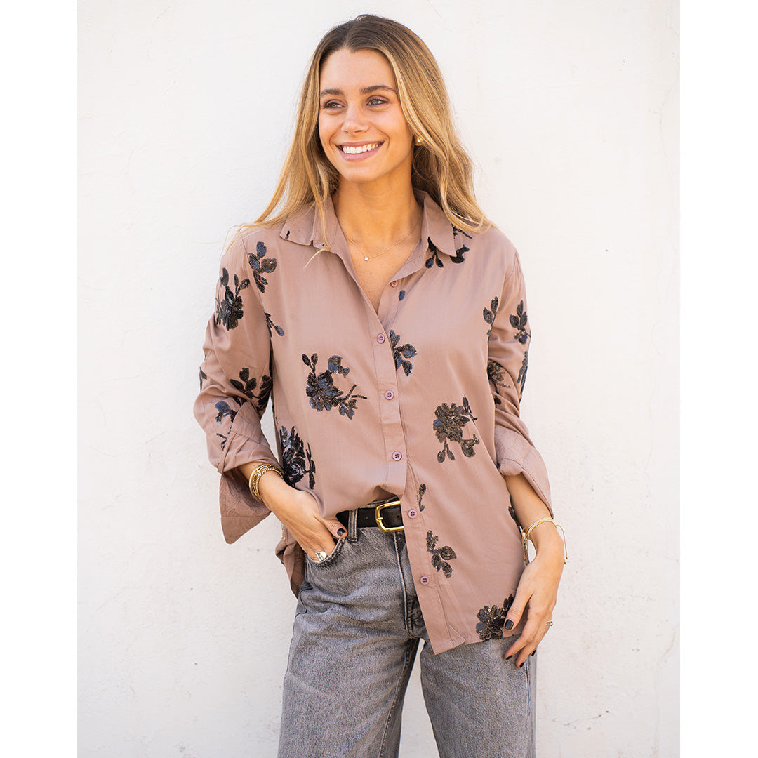 Blusa Bambu - Café / Estándar