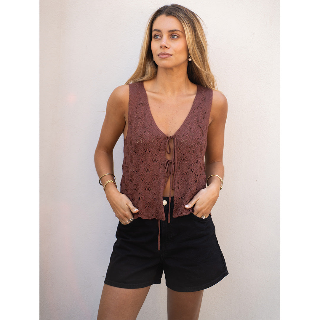 Polera Madeleine - Café / Estándar