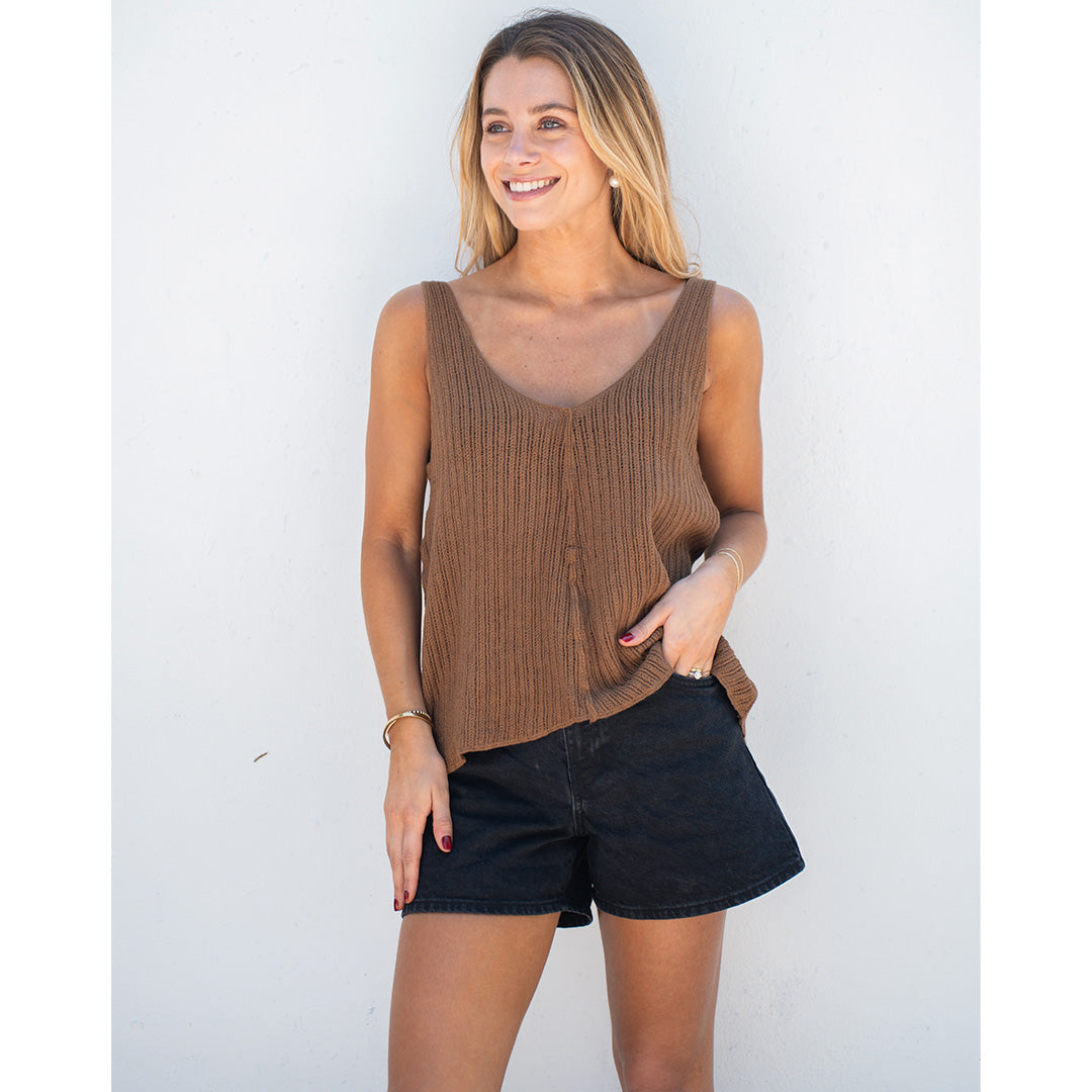Polera Belisa - Café / Estándar