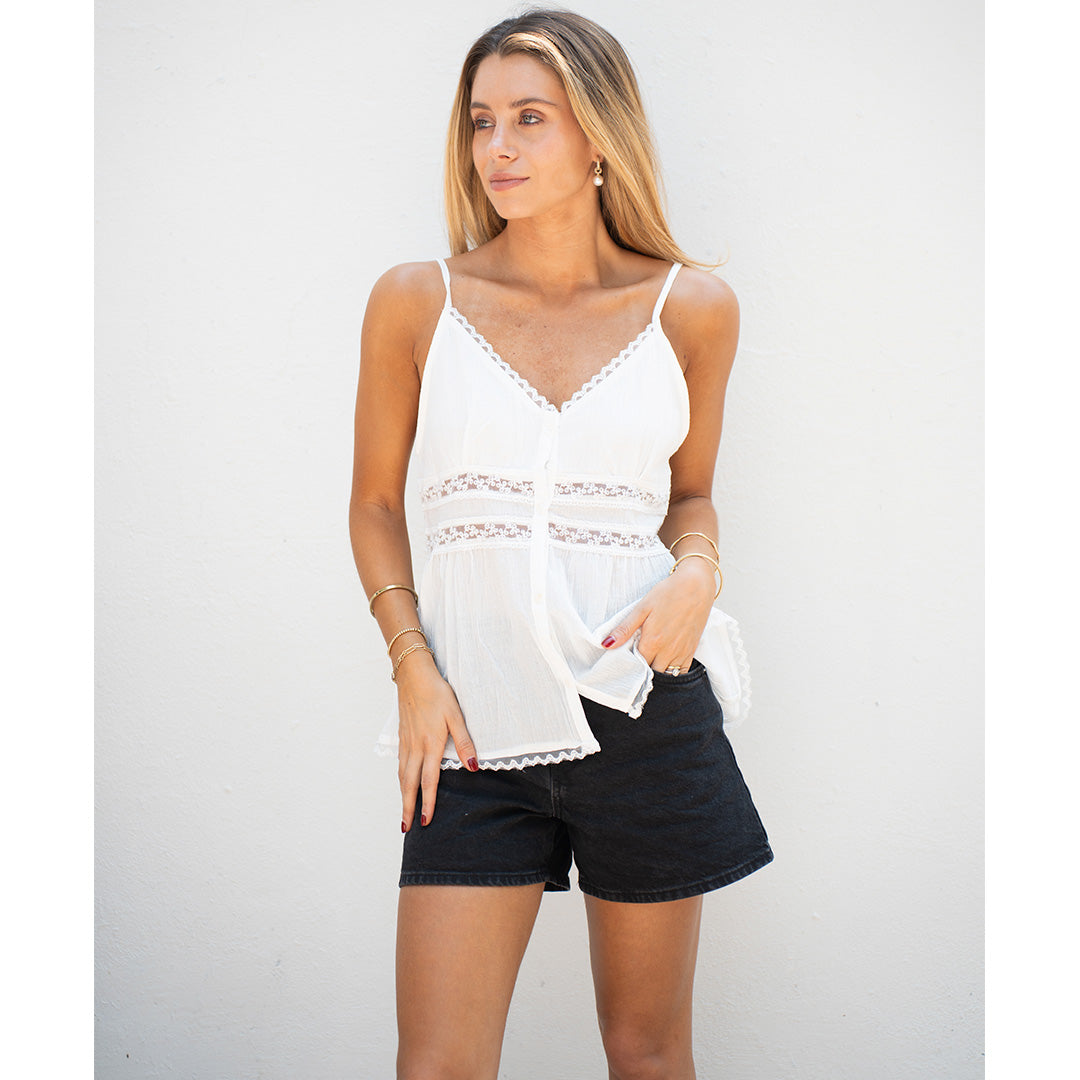 Blusa Tere - Blanco / M
