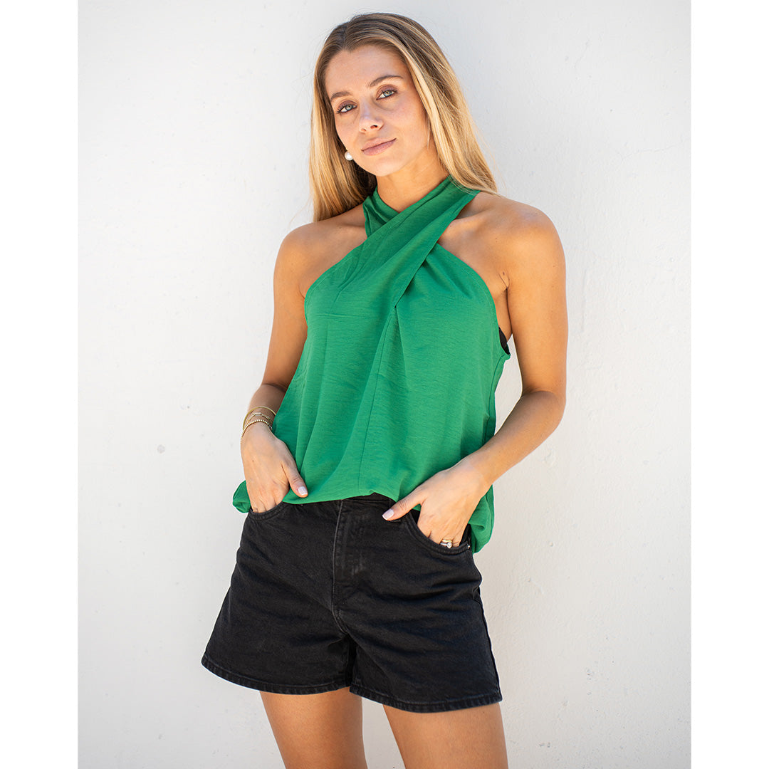 Polera Croix - Verde / Estándar