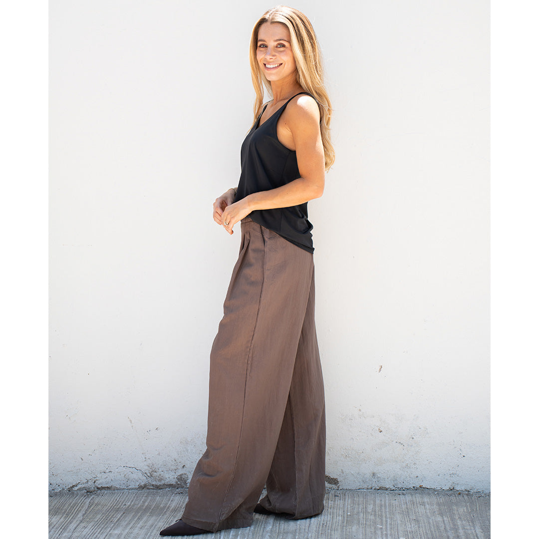 Pantalon Gales - Café / S