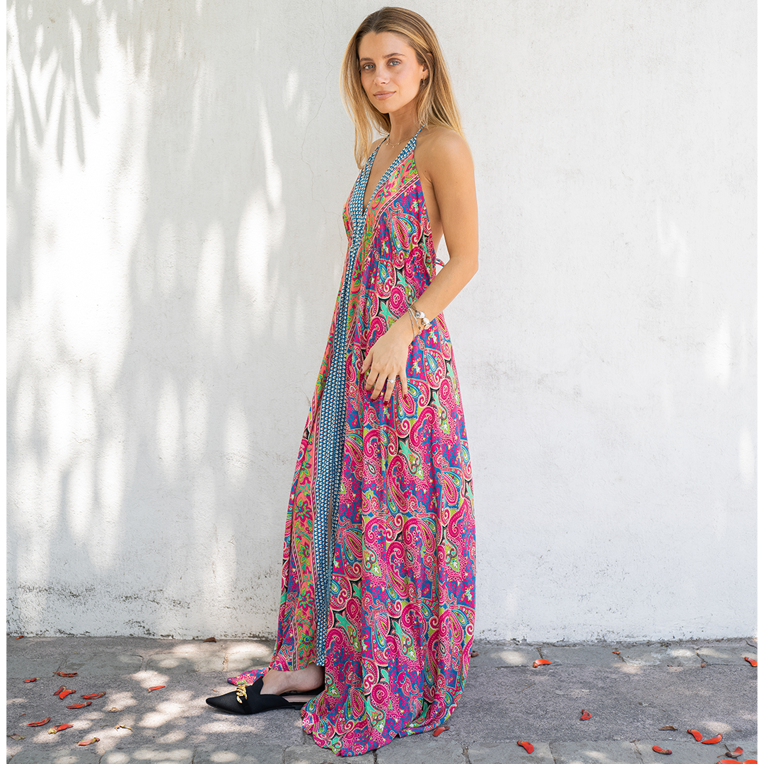 Vestido Fucsia