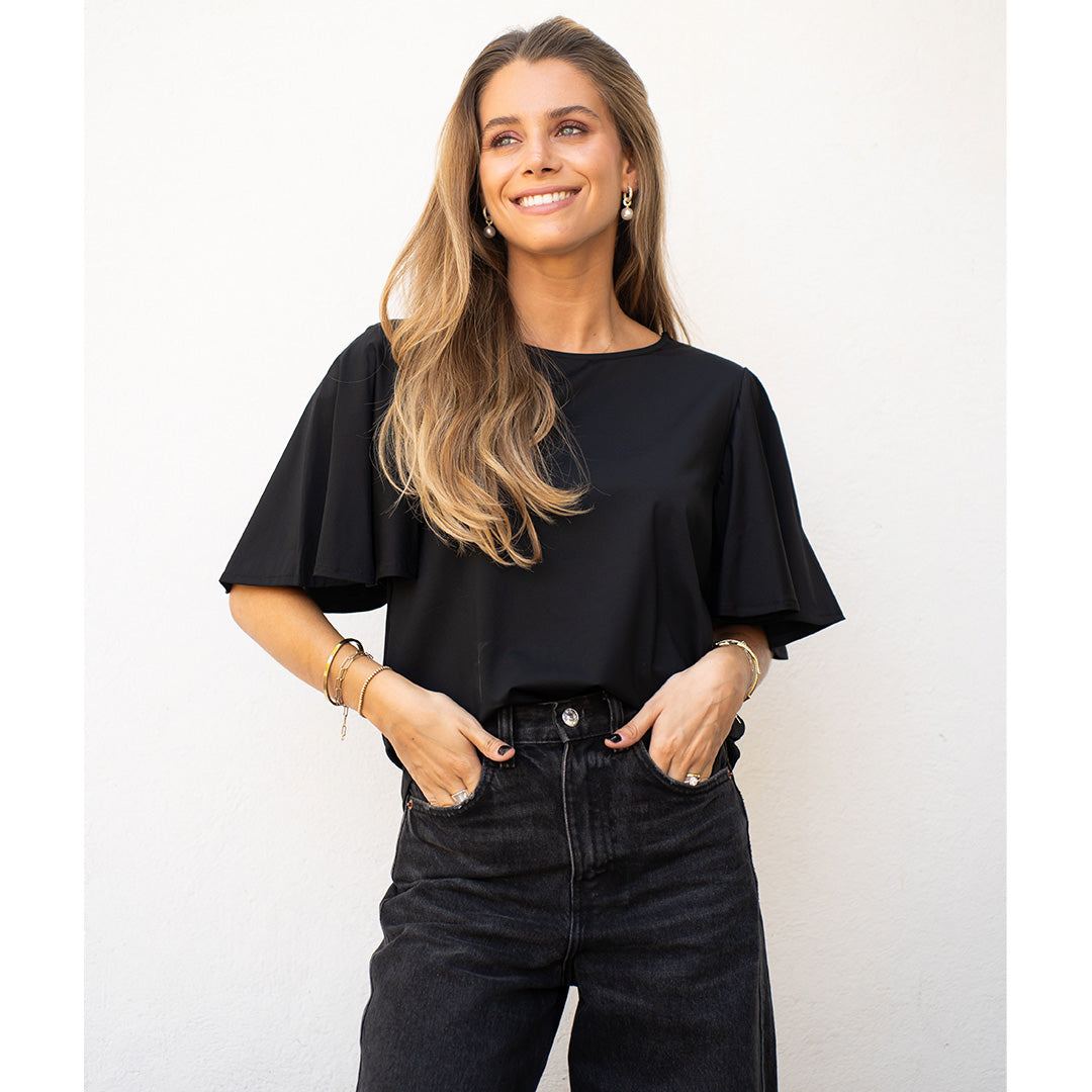 Polera Ema - Negro / Estándar