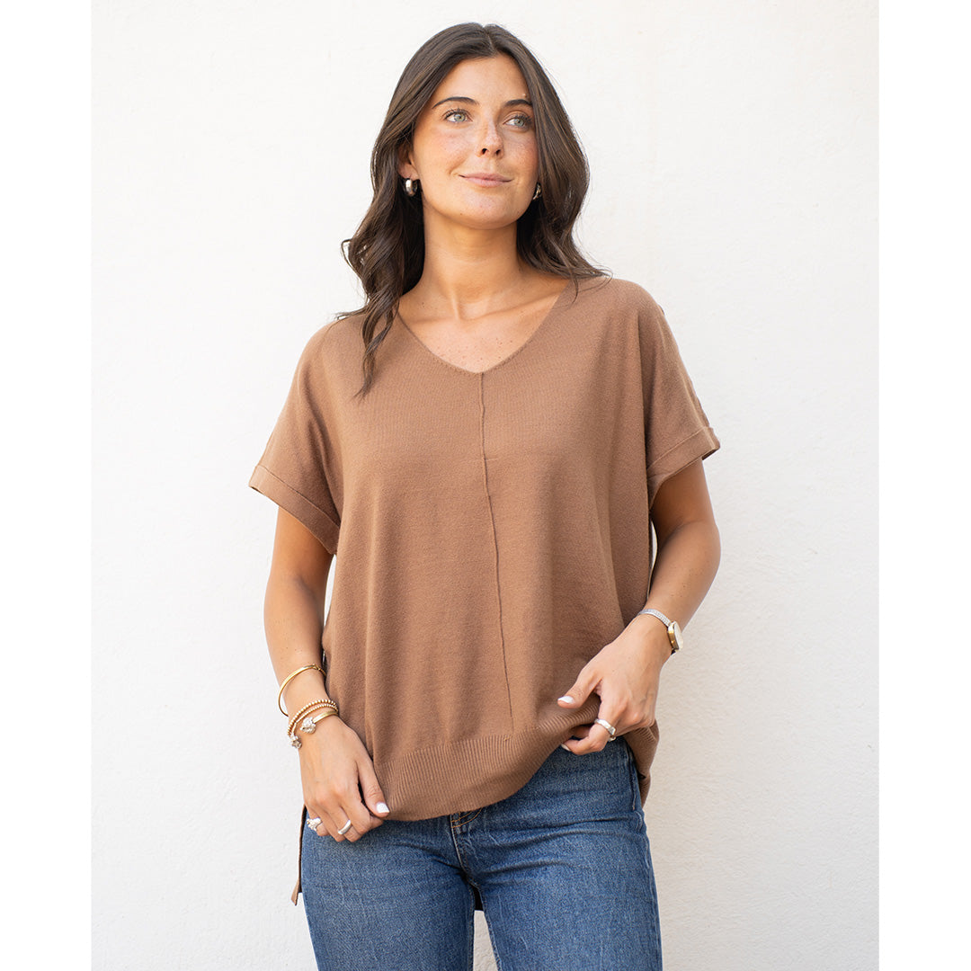 Polera Esme - Café / Estándar