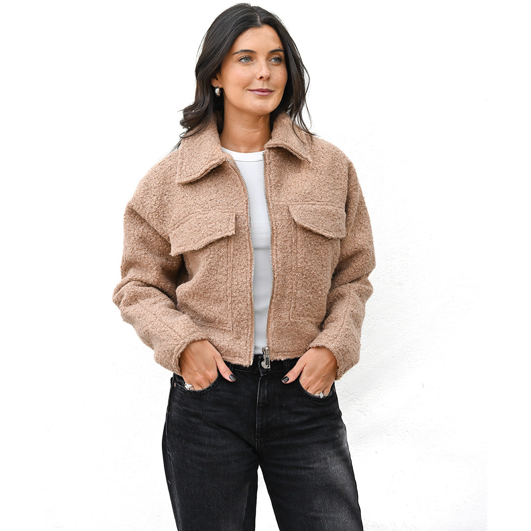 Chaqueta Nara - Café / S