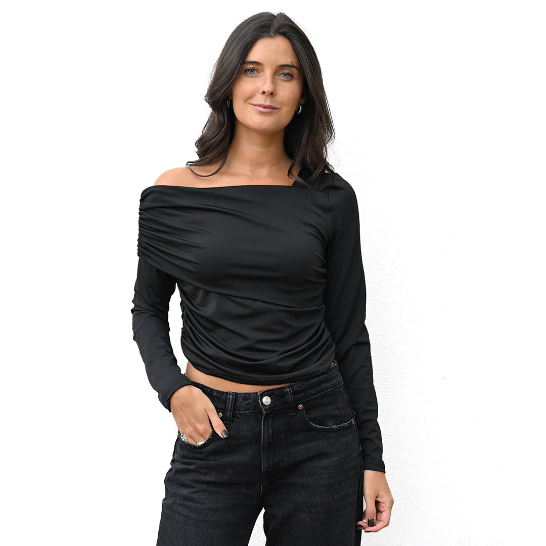 Polera Suki - Negro / Estándar
