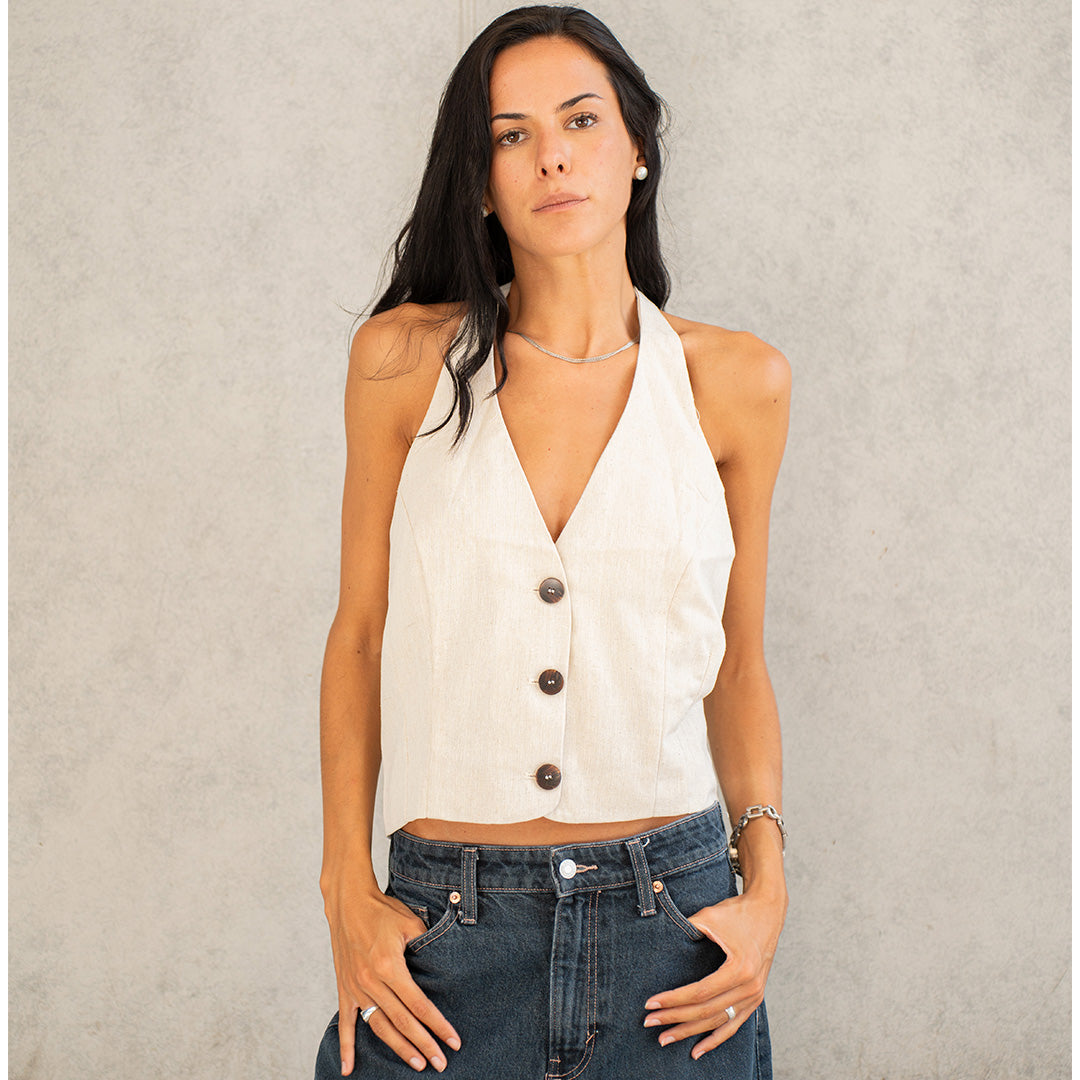 Polera Miranda - Beige / M