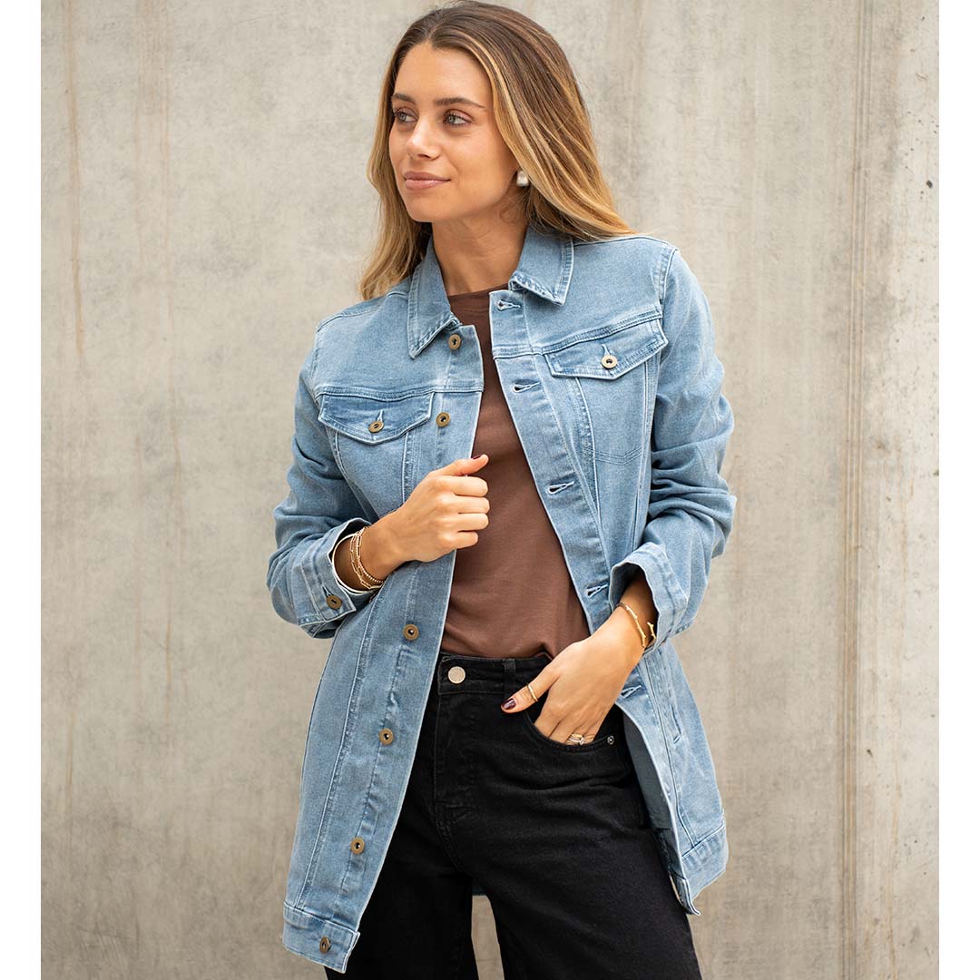 Chaqueta Oliver - Celeste / XS