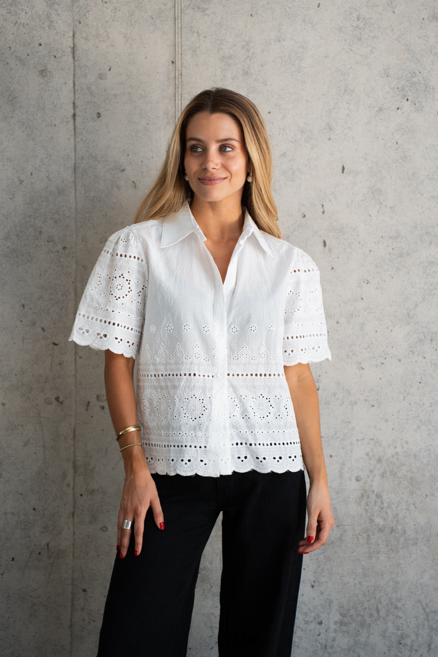 Blusa Petunia - Blanco / M