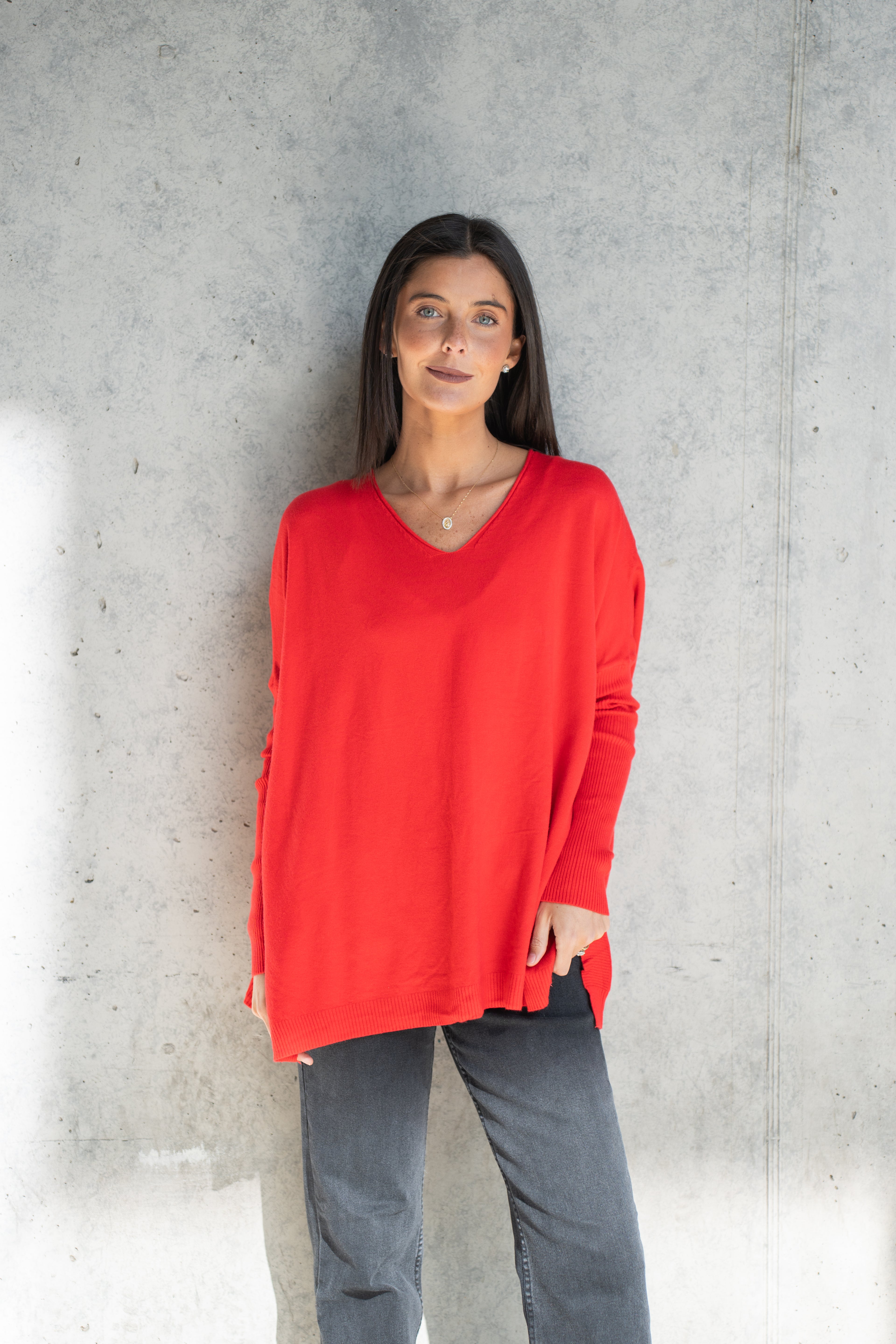 Chaleco Alexia Rojo